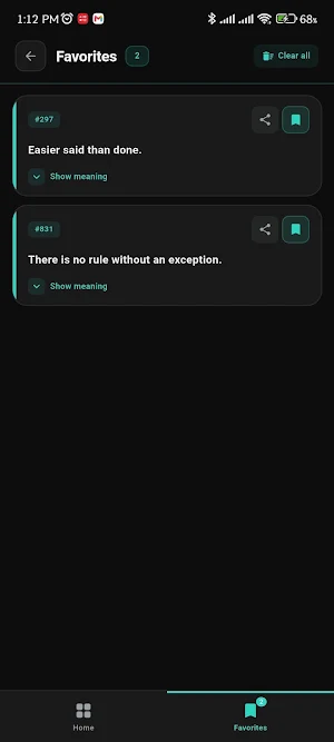 English Proverb Screenshot 1