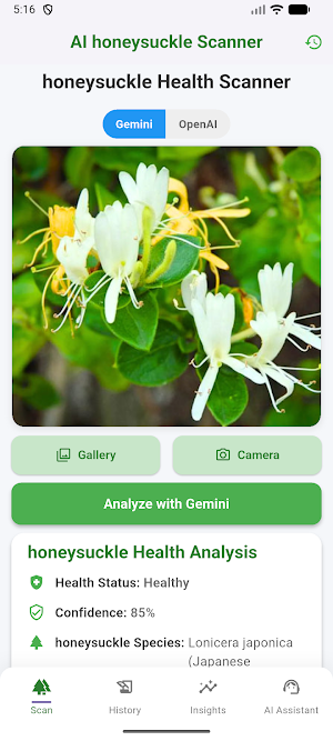 AI Honeysuckle Scanner Screenshot 3