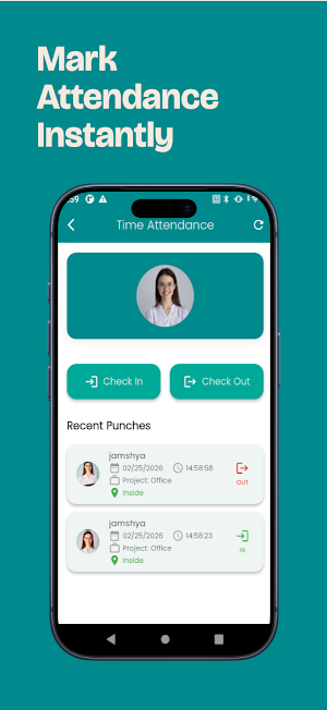 TimeTech HRMS–HR & Attendance Screenshot 2