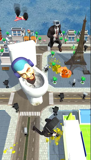 Toilet Rampage: Monster Smash Screenshot 1