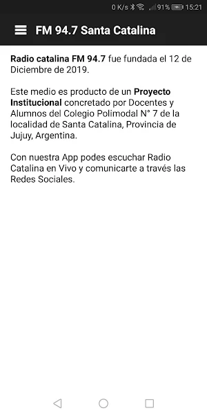 FM Catalina 94.7 Screenshot 2