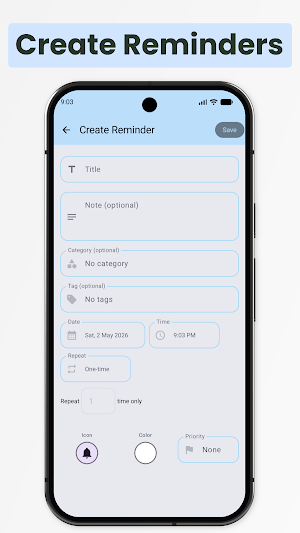 Reminder App with Notification Screenshot 2