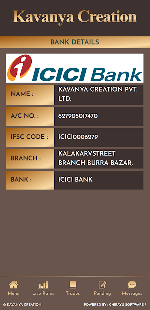 Kavanya Creation Screenshot 2