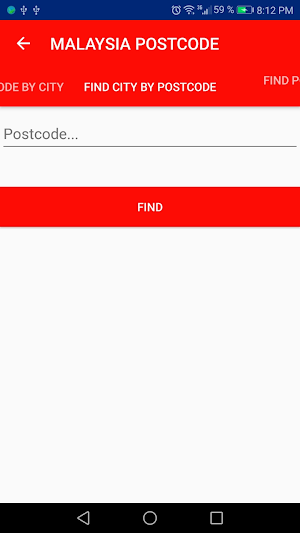 MALAYSIA POSTCODE Screenshot 2