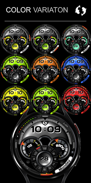 Suber Class Watch Face IN23 Screenshot 2