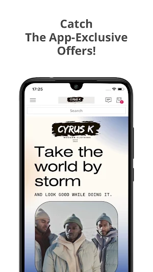 cyrus k – fashion & clothing Screenshot 0