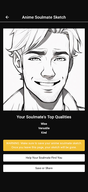 Anime Soulmate Sketch Screenshot 0