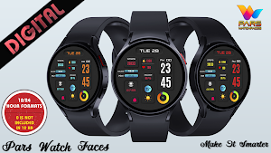 Vega Digital Watch Face Screenshot 1