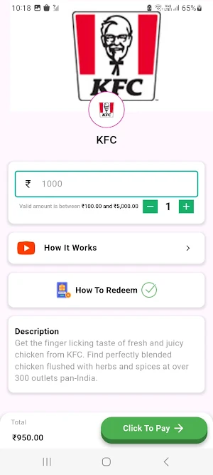 CouponPe:CashBack & Gift Cards Screenshot 1