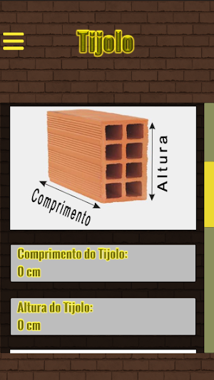 Orçamento para Tijolo Screenshot 1