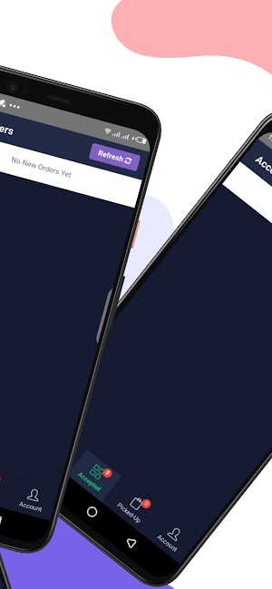 Delivery Application Screenshot 1