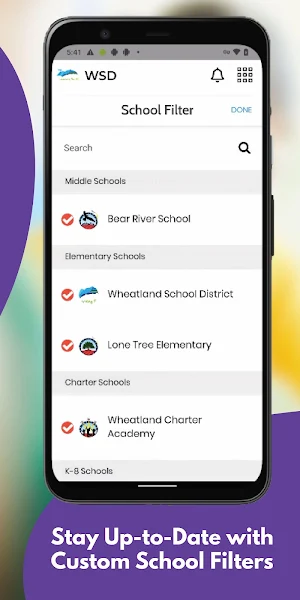 Wheatland School District Screenshot 1