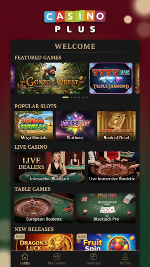 Casino Plus Screenshot 0