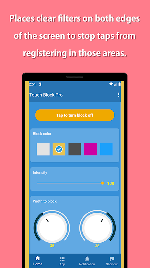 Touch Block Free - screen , touch , block Screenshot 1