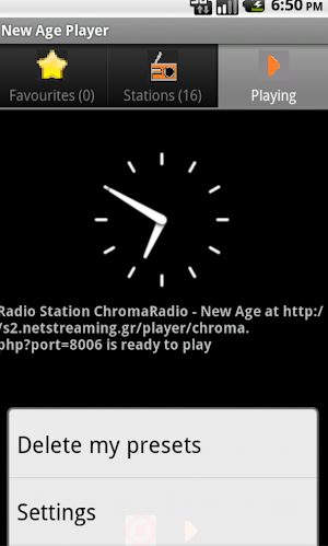 New age - player Screenshot 1