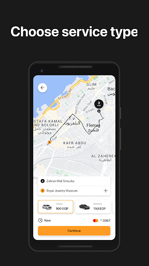 VoooM: Taxi App Screenshot 2