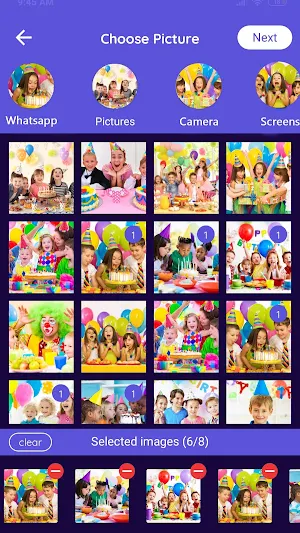 Birthday Video Maker with Song Screenshot 2