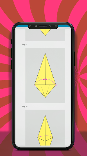 how to make Origami Flowers Screenshot 3