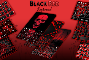 Black Red Keyboard Screenshot 0