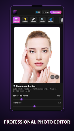 Facetia — Photo Retouch & Tune Screenshot 0