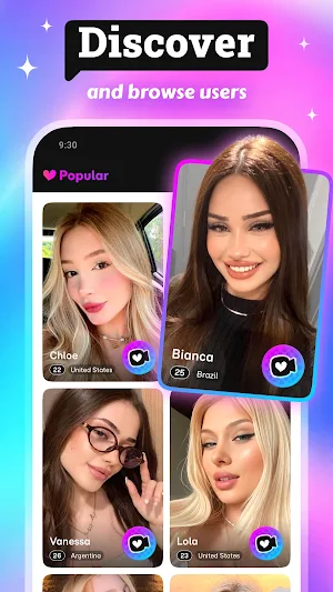 Sitalk - Enjoy Video Chat Screenshot 1