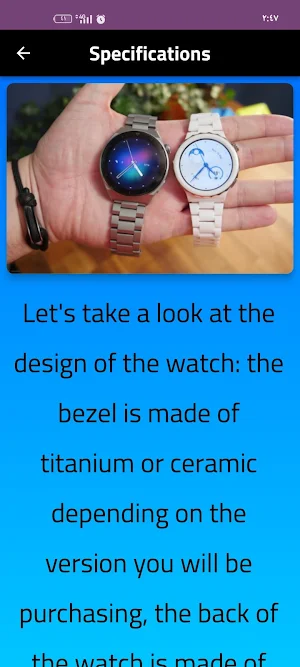 HUAWEI watch gt 3 pro Guide Screenshot 0