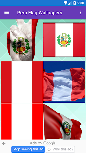 Peru Flag Wallpaper: Flags and Country Images Screenshot 2