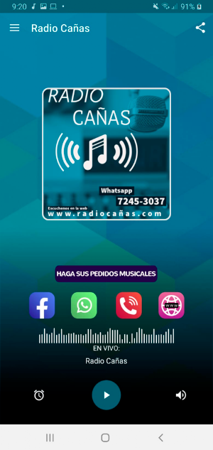 Radio Cañas Screenshot 1