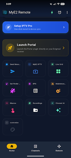 MyE2 Enigma2 Tools screenshot 2