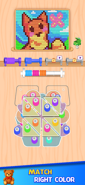 Yarn Layer: Wool sort Game Screenshot 1