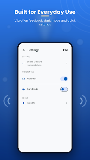 Shake Flashlight Pro Screenshot 3