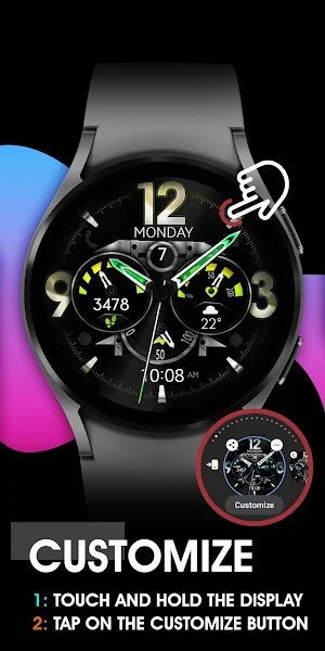 Dream 101 - Hybrid Watch Face Screenshot 3