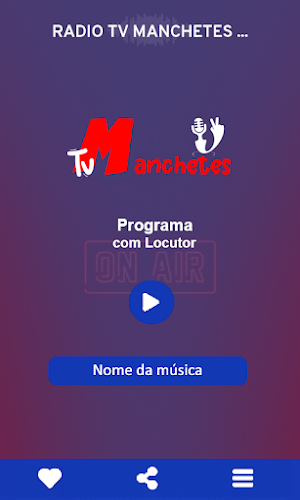 Rádio Tv Manchetes Screenshot 1