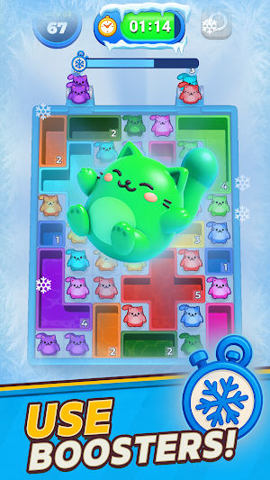 Drop Kitty : Color Puzzle Screenshot 3