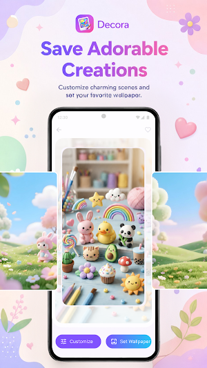 Decora: DIY Wallpaper Maker Screenshot 1