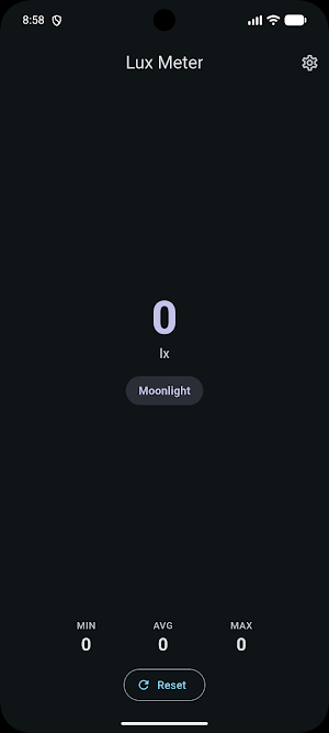 Lux Meter - Light Meter Screenshot 1