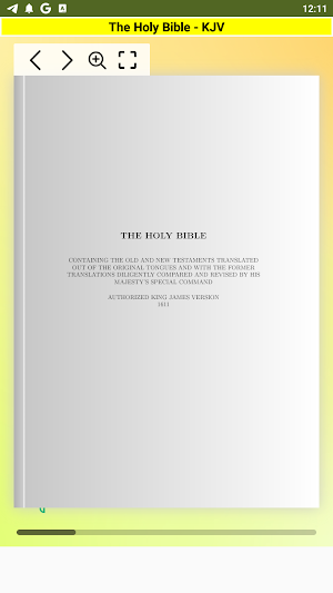 Holy Bible King James Version Screenshot 0