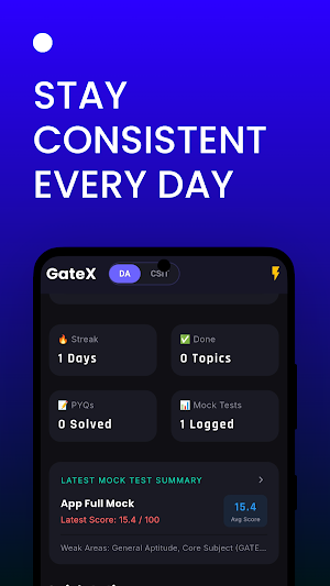 GateX: CSIT & DA 2027 Prep Screenshot 2