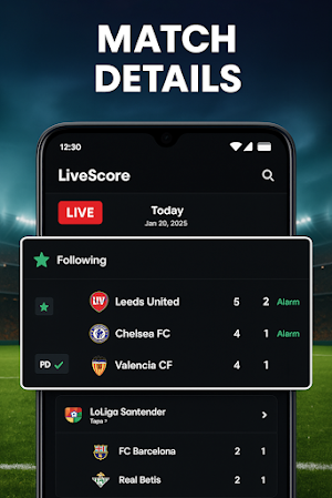 Soccer Scores: Live Sport tv Screenshot 0