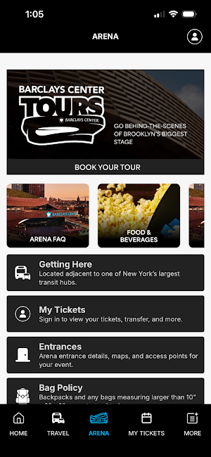 Barclays Center Screenshot 2