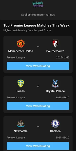 WatchRating Screenshot 0