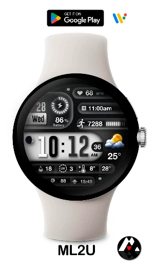 ML2U 256 Watch Face Screenshot 0