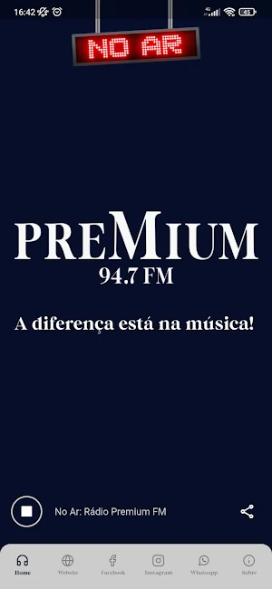 Rádio Premium FM Screenshot 2