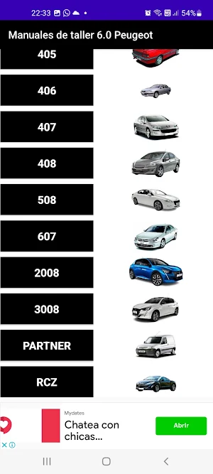 Manuales de taller 6.0 Peugeot Screenshot 3
