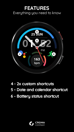 Commutator Watch Face Screenshot 2