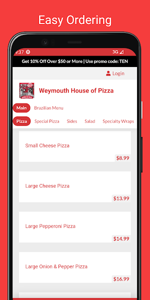 Weymouth House of Pizza Screenshot 0
