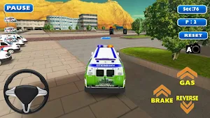 3D Ambulance Rescue Simulator Screenshot 1