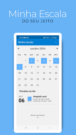 Minha Escala Screenshot 1