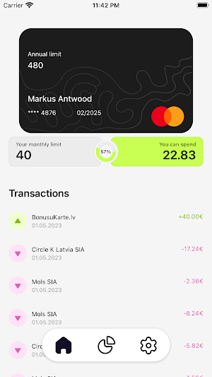 Bonusukarte Screenshot 1