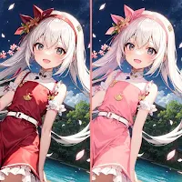 3D Anime Spot the Difference